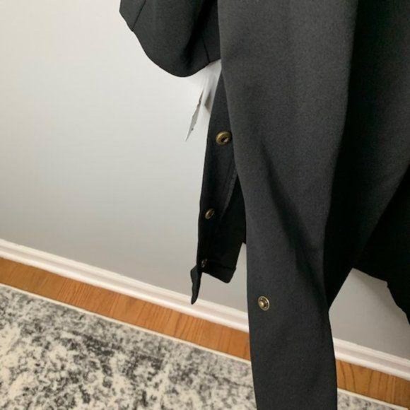 Kasper Black Long Blazer Jacket New - Picture 4 of 4
